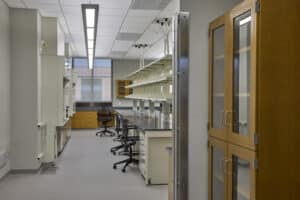 Photo of a laboratory featured in Kewaunee Scientific Corporation's Amazing Spaces competition.