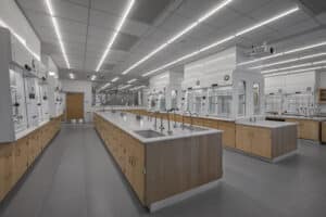 Image of a laboratory project featured in Kewaunee Scientific Corporation's Amazing Spaces Competition.