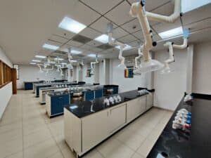 Photo of a lab featured in Kewaunee Scientific Corporation's Amazing Spaces competition.